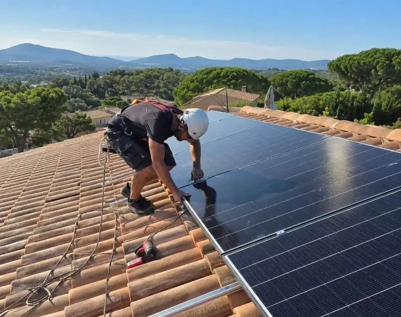 Installateur panneaux solaires Montpellier-de-Médillan — pose photovoltaïque sur toiture
